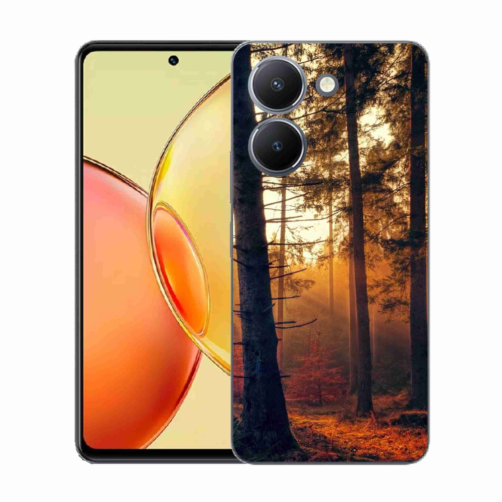 Gelový kryt mmCase na Vivo Y36 - les