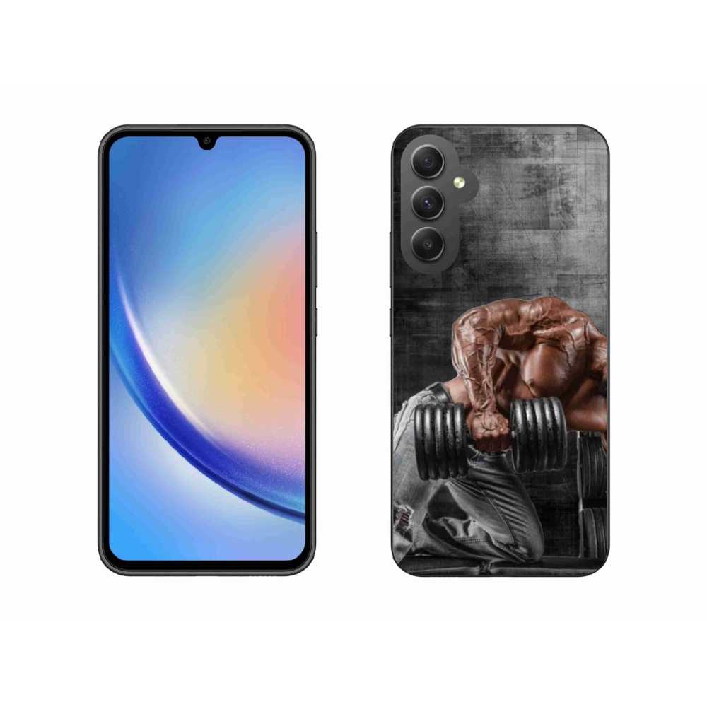 Gelový kryt mmCase na Samsung Galaxy A34 5G - posilování 1