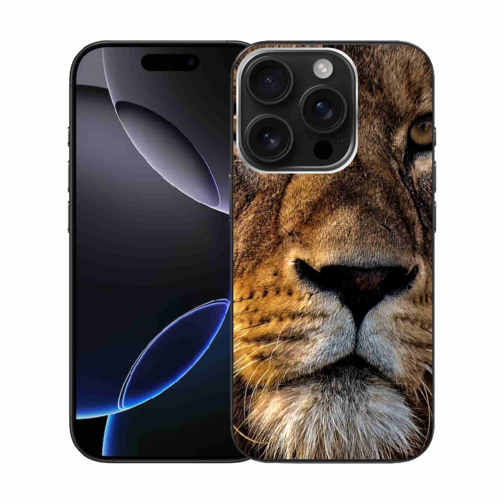 Gelový obal mmCase na iPhone 16 Pro - lev