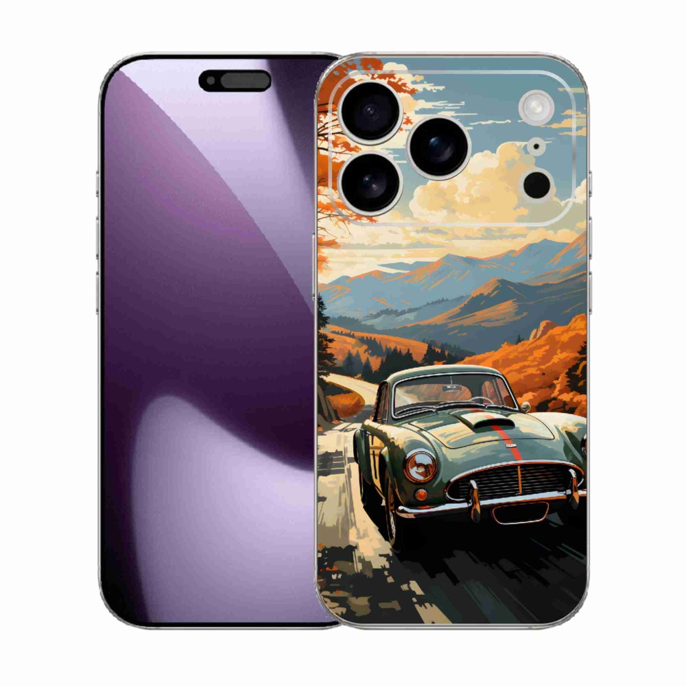 Gelový kryt mmCase na iPhone 17 Pro - veterán 1
