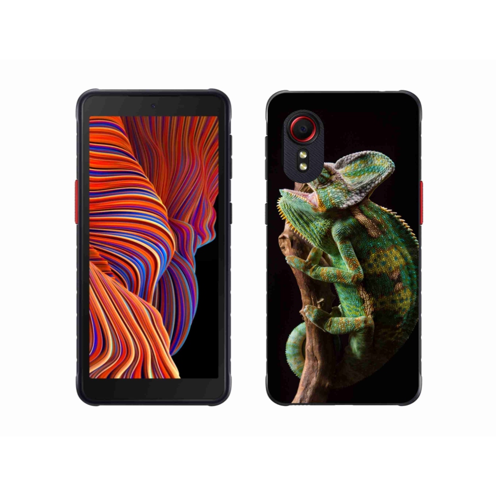 Gelový kryt mmCase na Samsung Galaxy Xcover 5 - chameleon