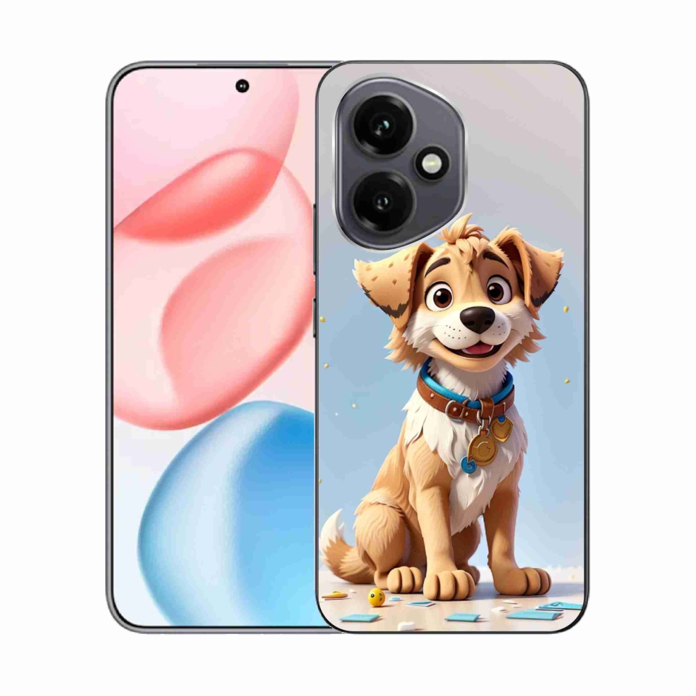 Gelový kryt mmCase na Honor 400 - kreslené štěně