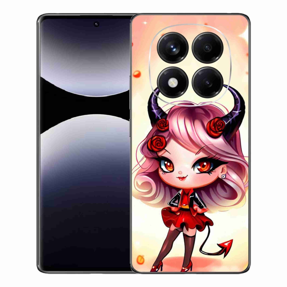 Gelový kryt mmCase na Xiaomi Redmi Note 14 Pro - kreslená čertice