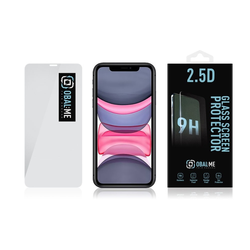 OBAL:ME 2.5D Tvrzené Sklo pro Apple iPhone 11 Pro Max/XS Max Clear
