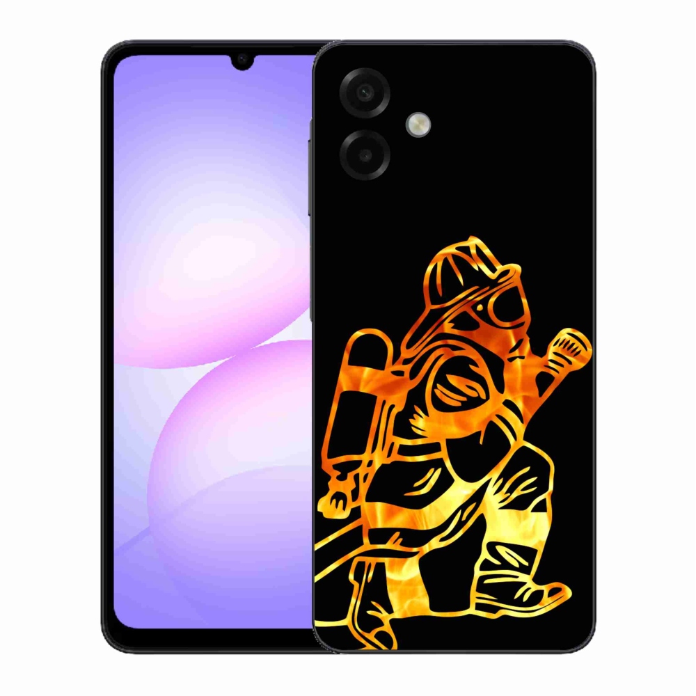 Gelový kryt mmCase na Samsung Galaxy A07 4G - hasič 1