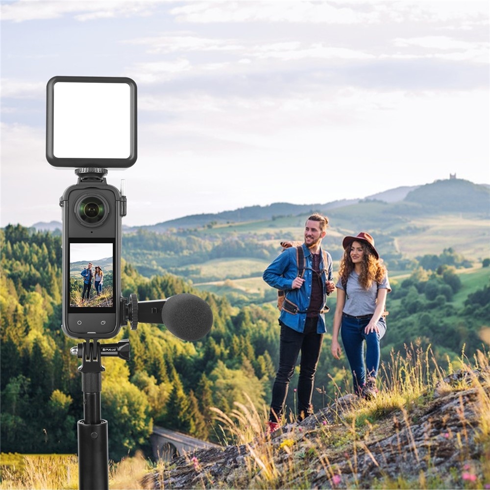 PULUZ ochranný rámeček s držákem příslušenství pro Insta360 X4