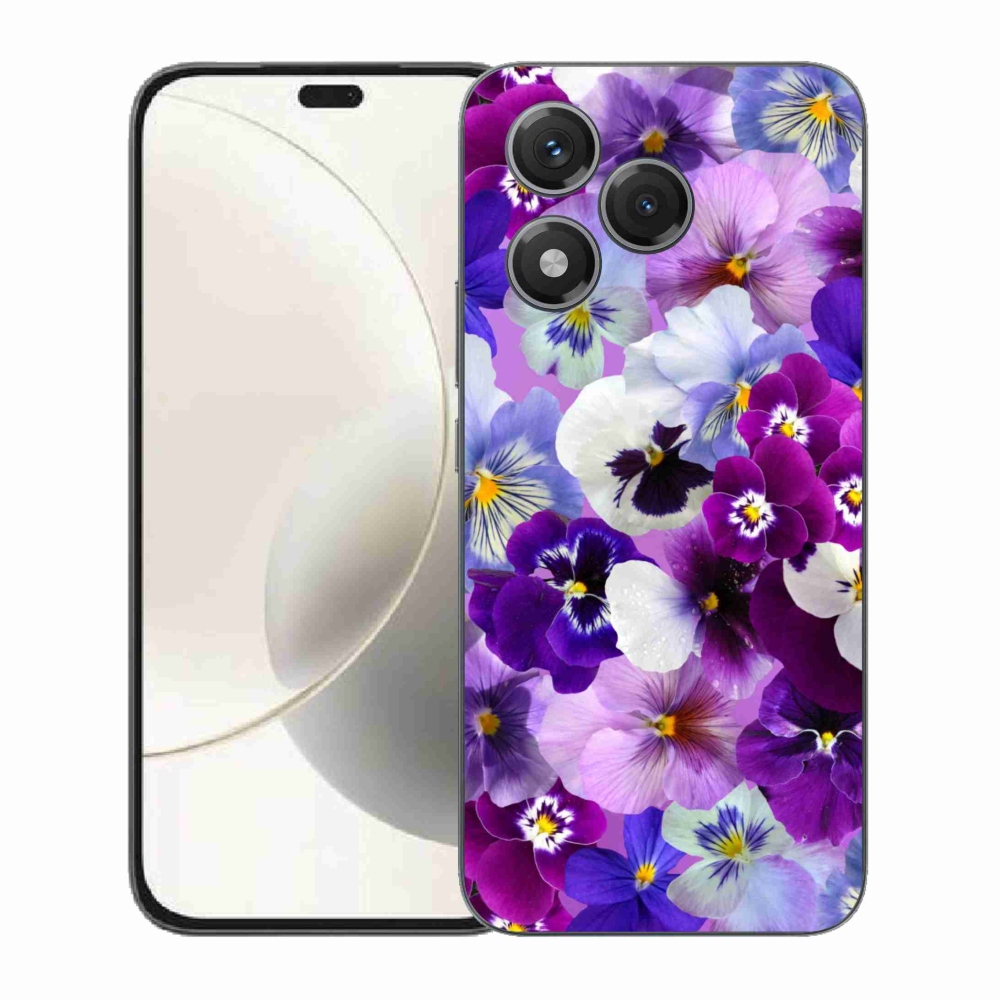 Gelový kryt mmCase na Honor 400 Lite - květiny 9