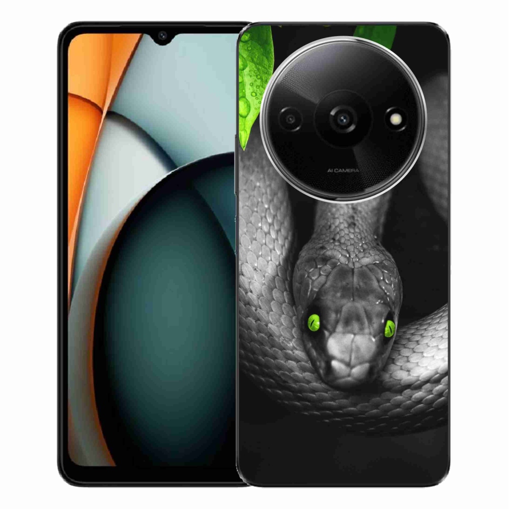 Gelový kryt mmCase na Xiaomi Redmi A3 - had