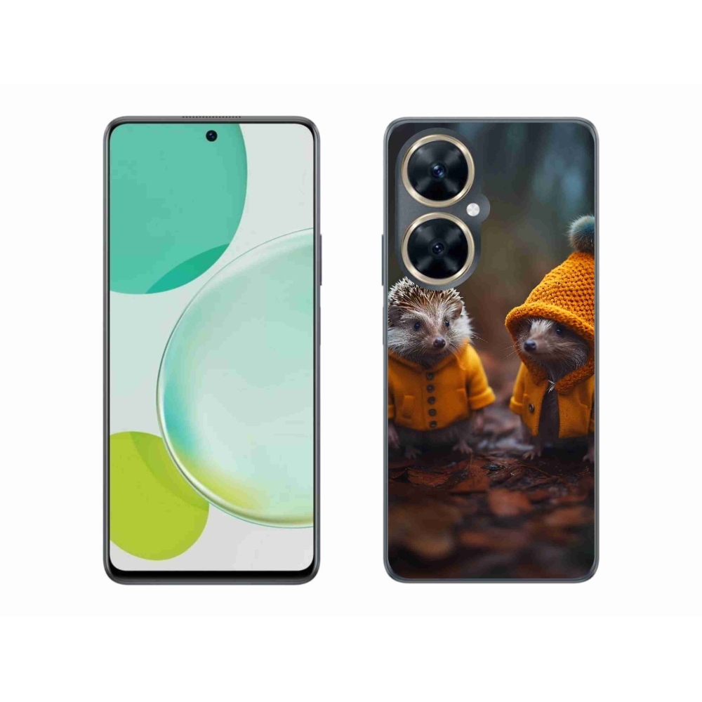 Gelový kryt mmCase na Huawei Nova 11i - ježci