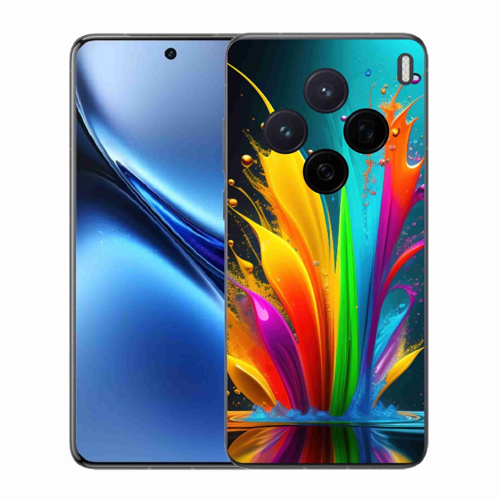 Gelový kryt mmCase na Vivo X200 5G - abstraktní motiv 1