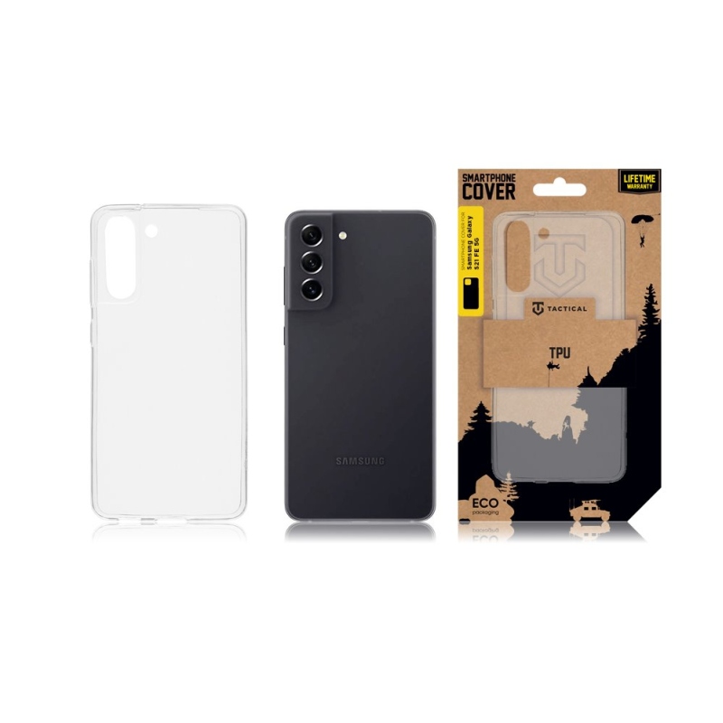Tactical TPU Kryt pro Samsung Galaxy S21 FE 5G - průhledný