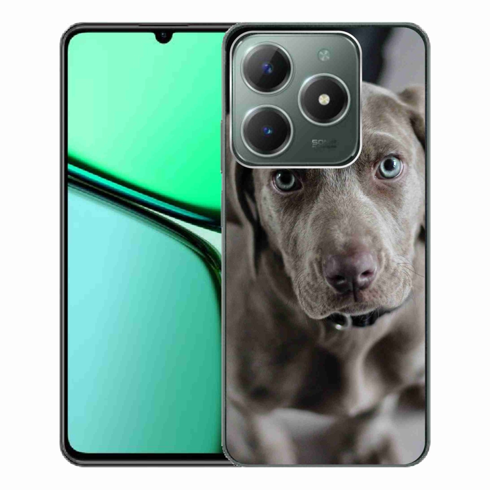 Gelový obal mmCase na Realme C61 - výmarský ohař