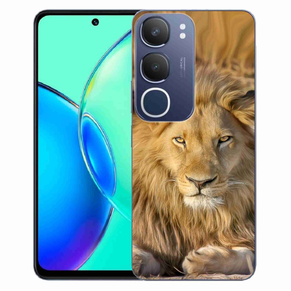 Gelový kryt mmCase na Vivo Y19s - lev 2