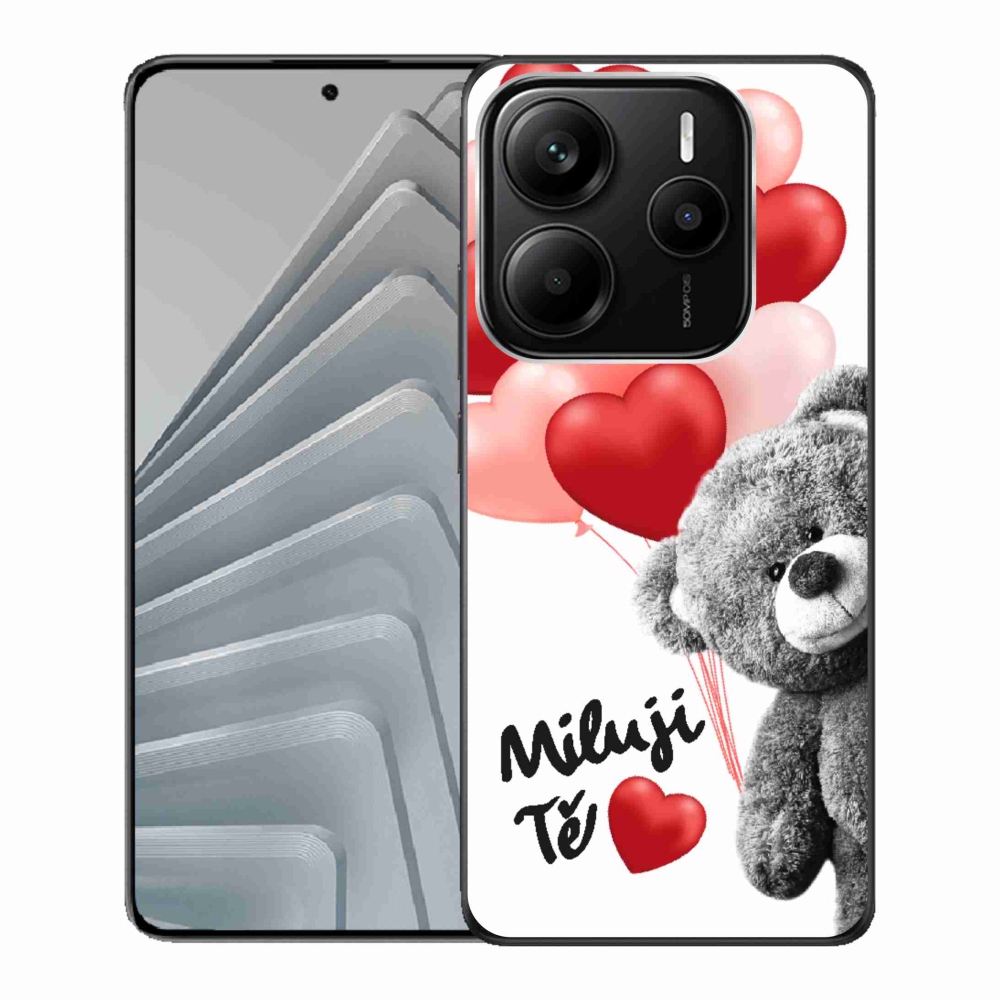 Gelový kryt mmCase na Xiaomi Redmi Note 14 5G - miluji Tě