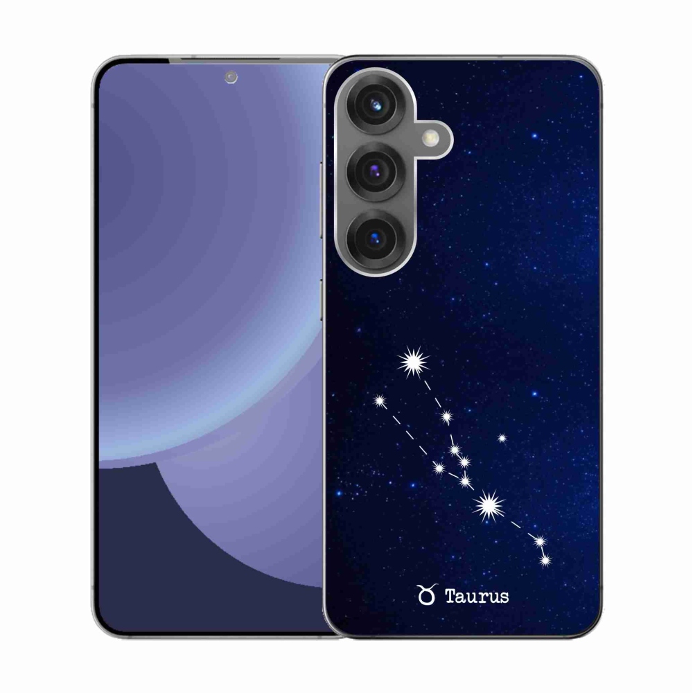 Gelový kryt mmCase na Samsung Galaxy S25 - souhvězdí Býka