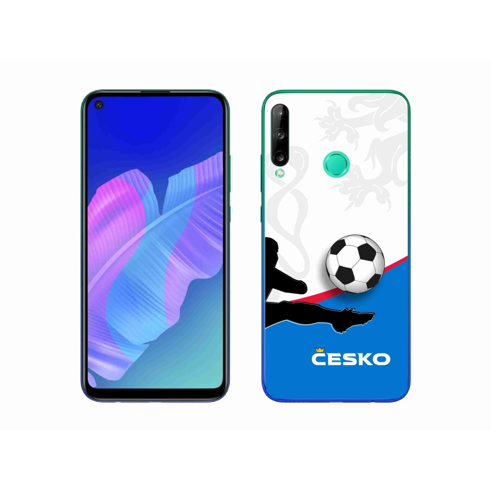 Gelový kryt mmCase na Huawei P40 Lite E - fotbal Česko 3