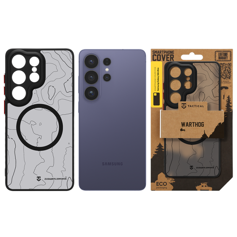 Tactical MagForce Warthog Kryt pro Samsung Galaxy S26 Ultra Asphalt