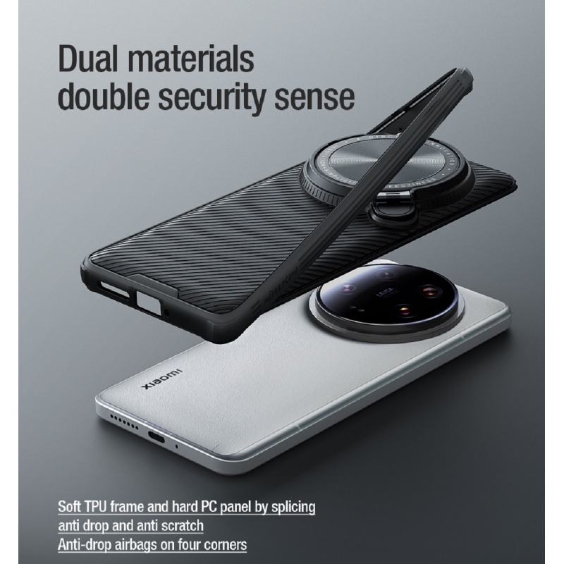 Nillkin CamShield Prop Zadní Kryt pro Xiaomi 14 Ultra Black