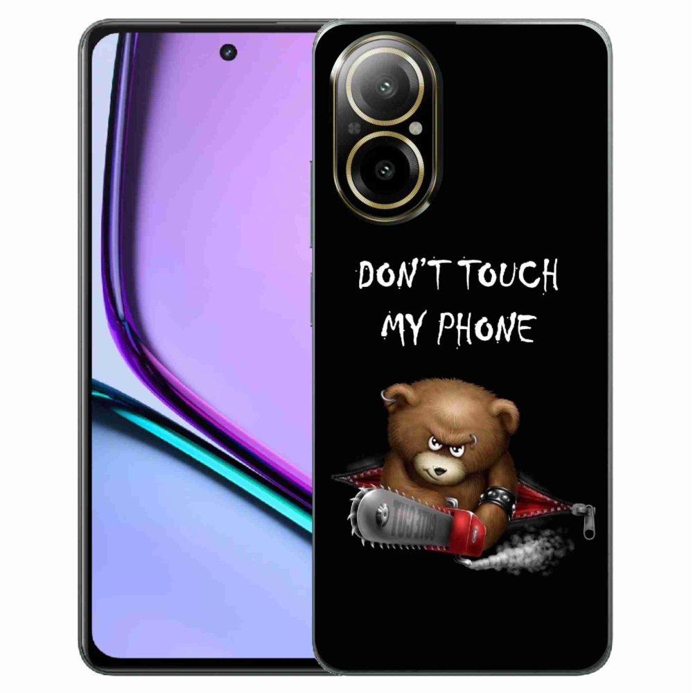 Gelový kryt mmCase na Realme C67 - nesahej na telefon