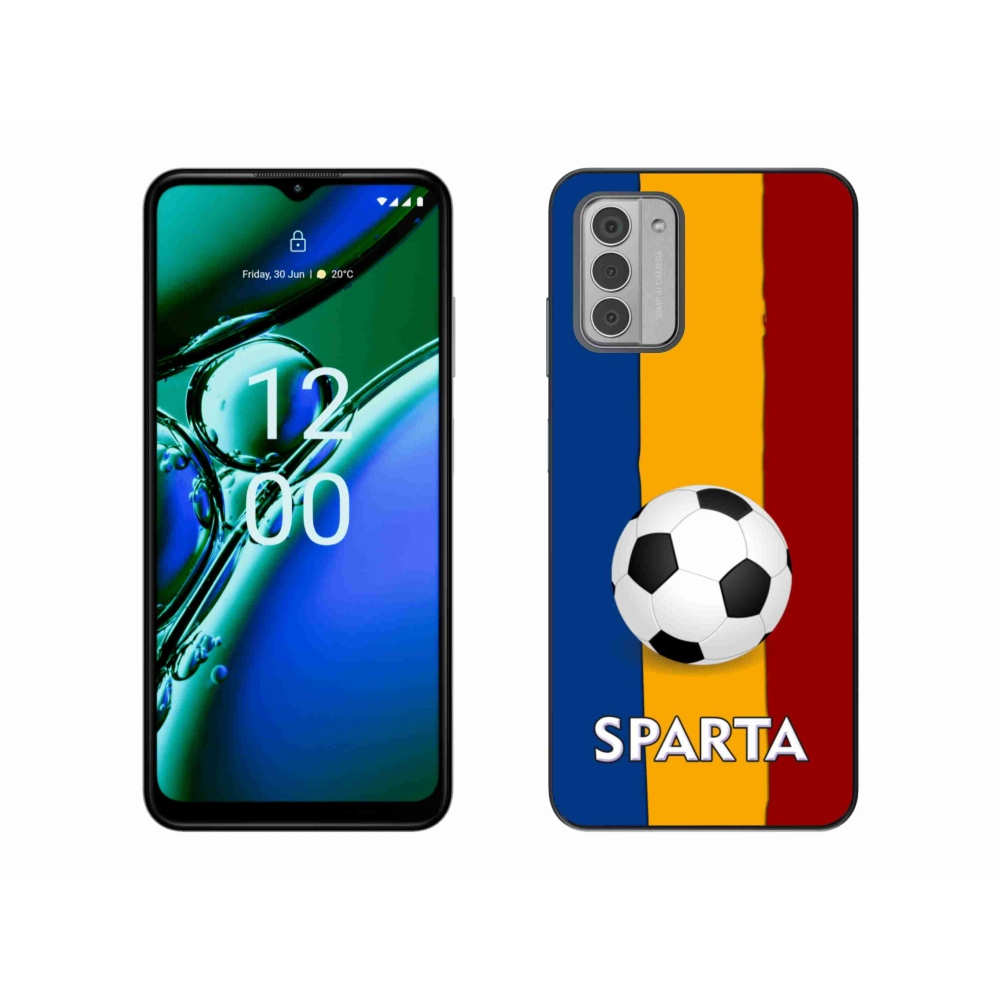 Gelový kryt mmCase na Nokia G42 - fotbal 1