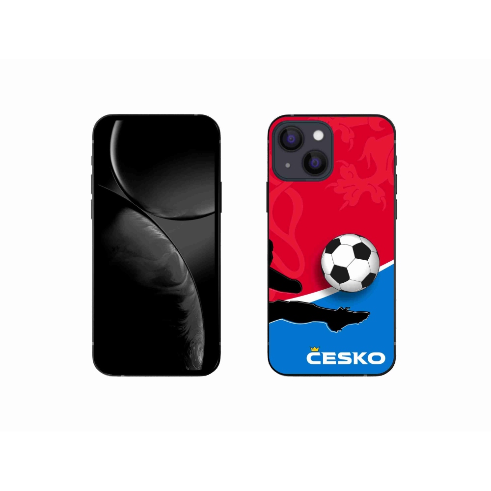 Gelový kryt mmCase na iPhone 13 mini 5.4 - fotbal Česko 2