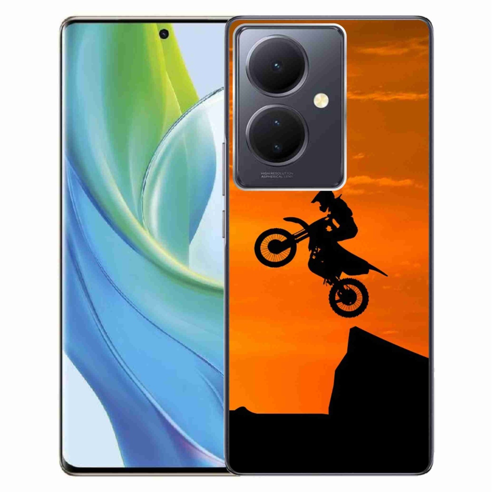 Gelový kryt mmCase na Vivo V29 Lite 5G - motocross