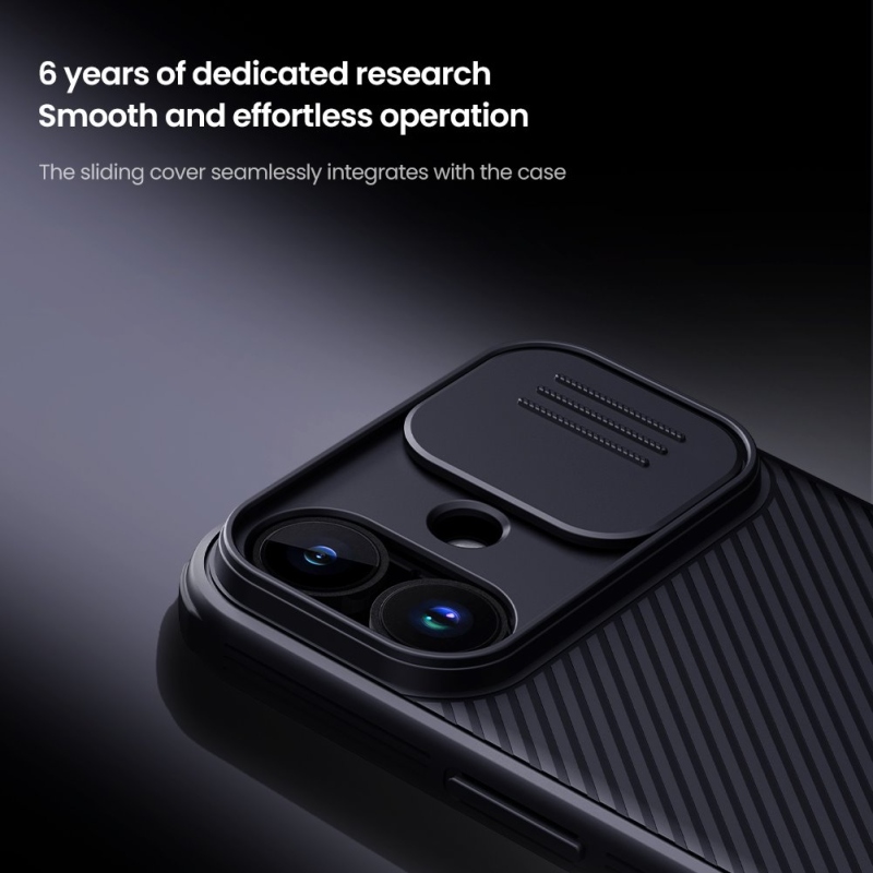 Nillkin CamShield PRO Zadní Kryt pro Apple iPhone 17 Black