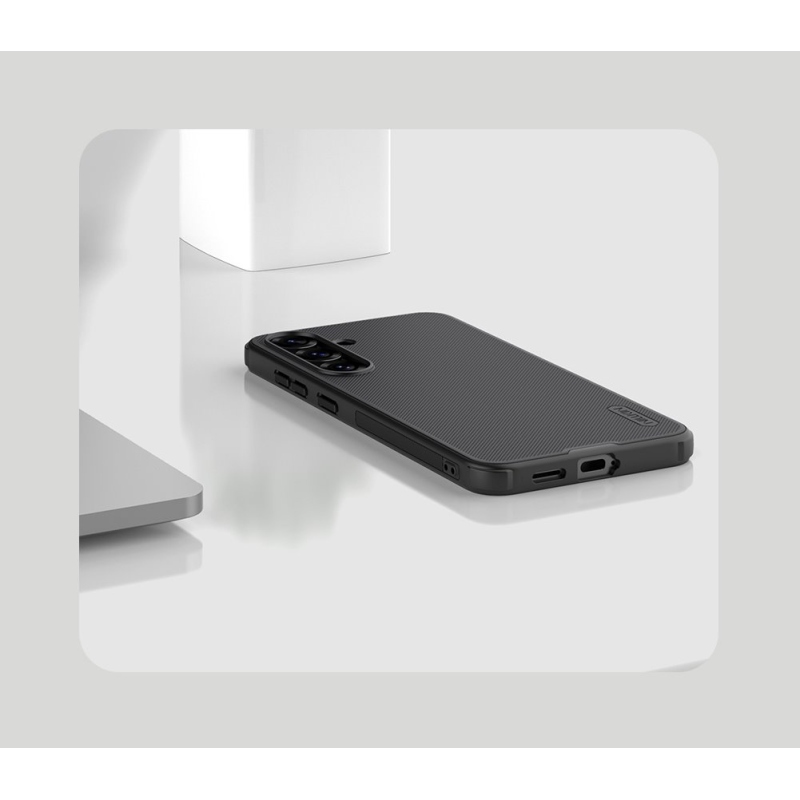 Nillkin Super Frosted PRO Magnetic Zadní Kryt pro Samsung Galaxy S25 Black