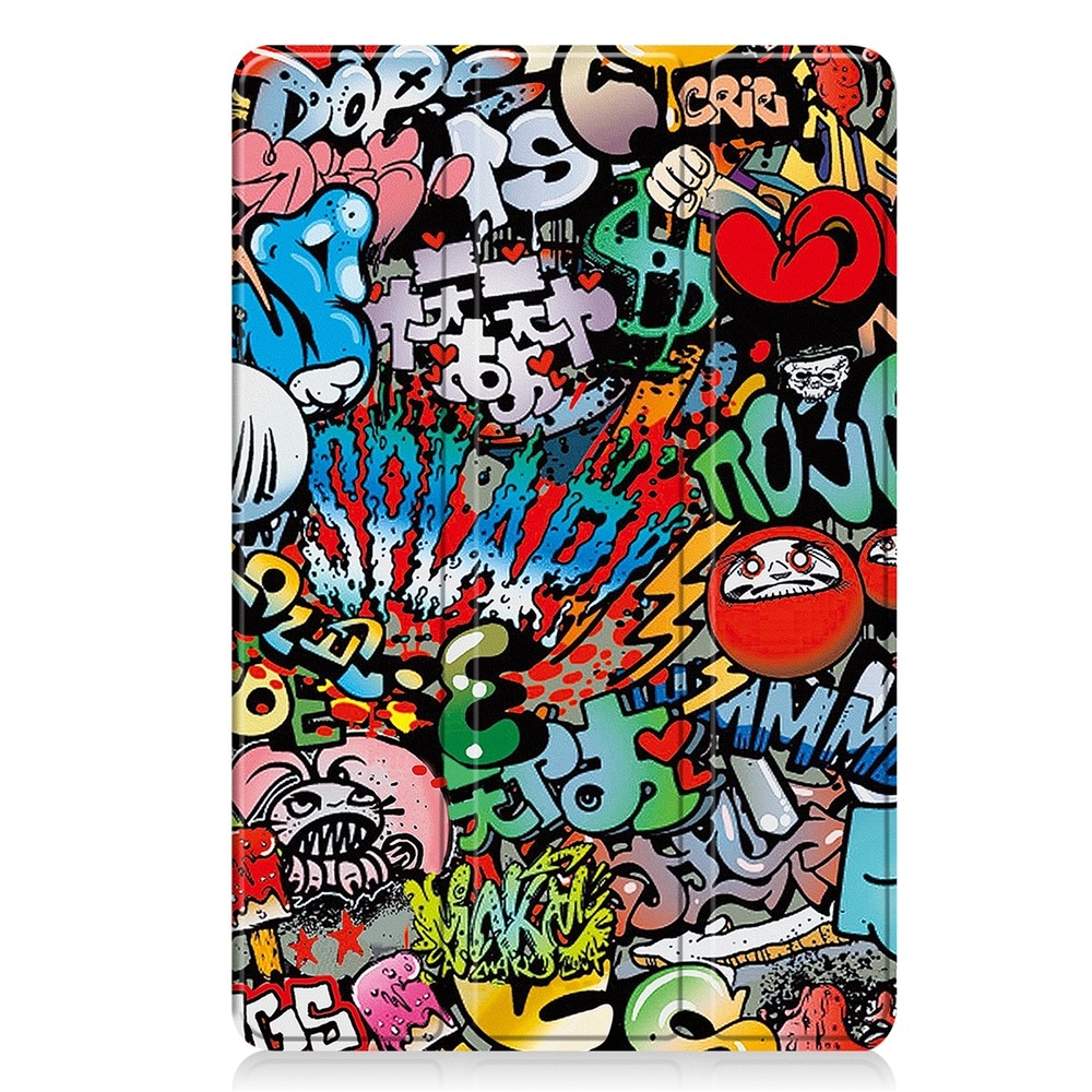Patte chytré zavírací pouzdro na Xiaomi Redmi Pad 2 - graffiti
