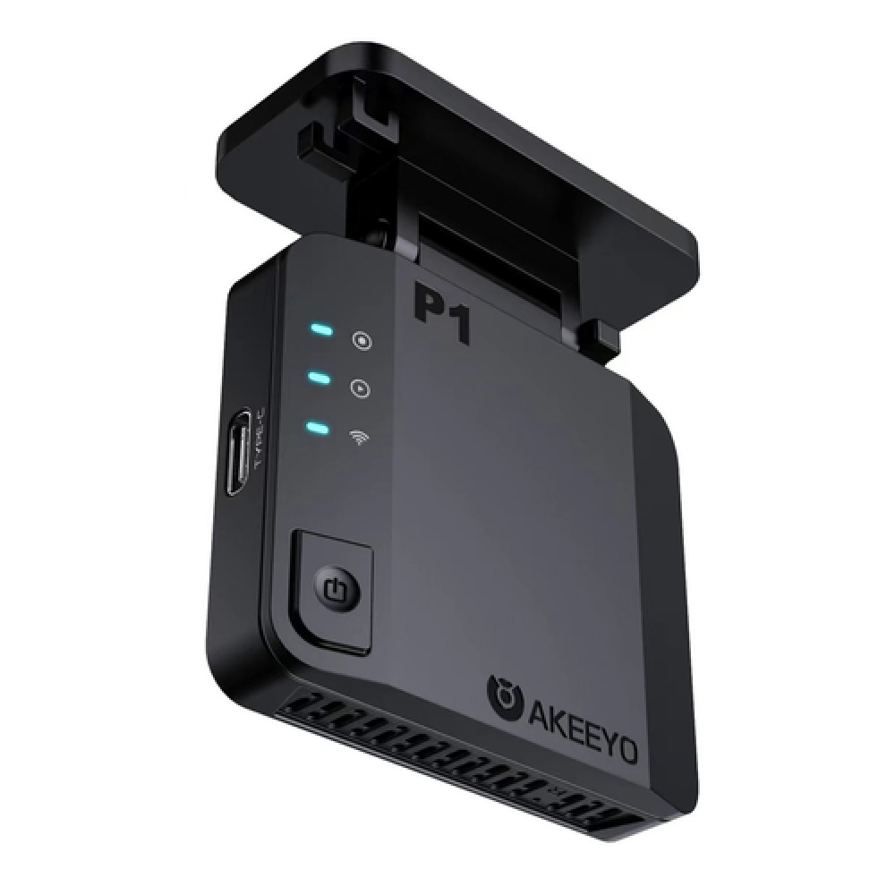 AKEEYO P1 Full HD autokamera 30 fps s WiFi a G senzorem - černá