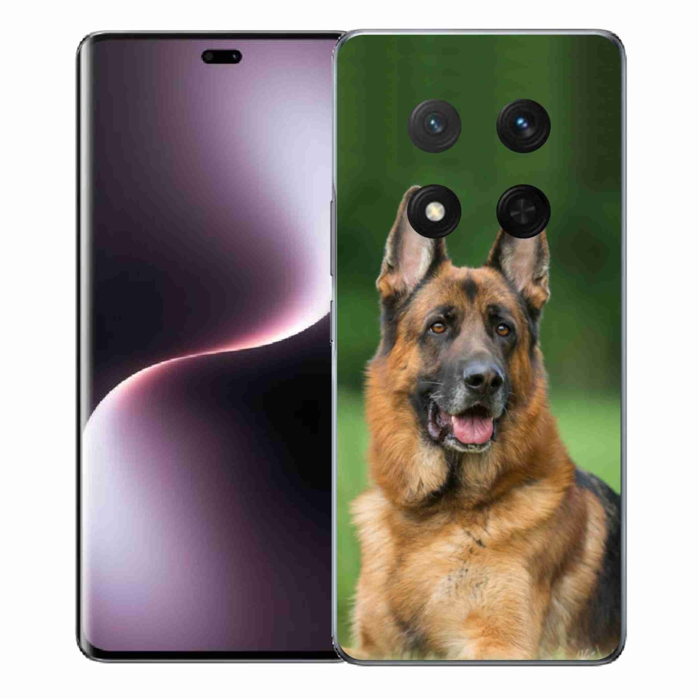 Gelový kryt mmCase na Honor Magic 7 Lite 5G - německý ovčák