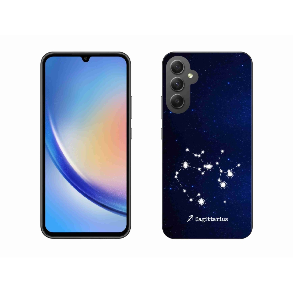 Gelový kryt mmCase na Samsung Galaxy A34 5G - souhvězdí Střelce
