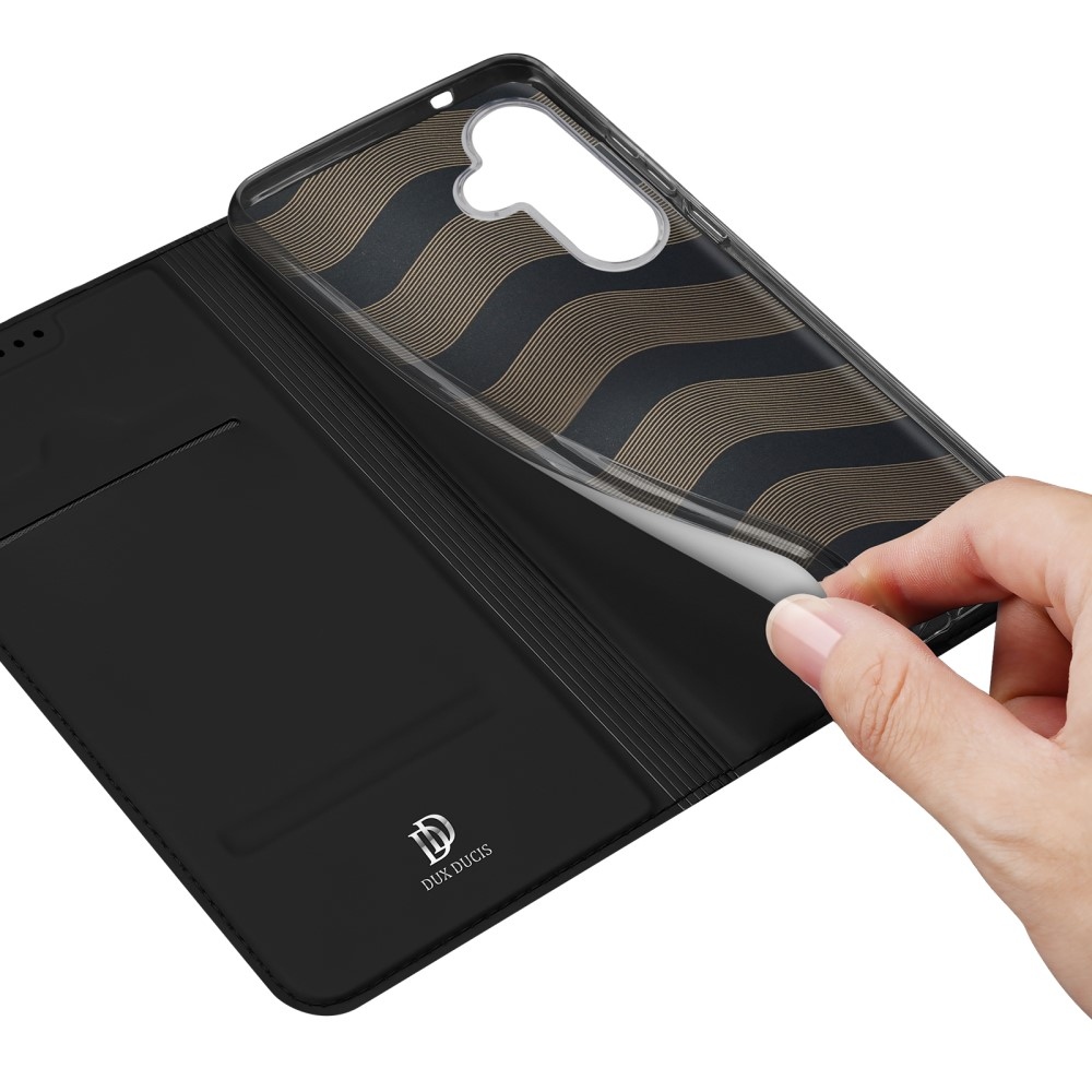 DUX knížkové pouzdro na Samsung Galaxy S25+ - černé