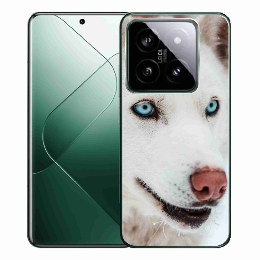 Gelový obal mmCase na Xiaomi 14 Pro - psí pohled
