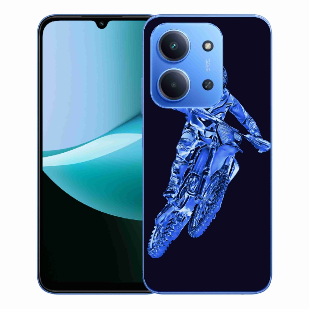 Gelový kryt mmCase na Xiaomi Redmi 15C 4G/5G (173mm) - motocross 1
