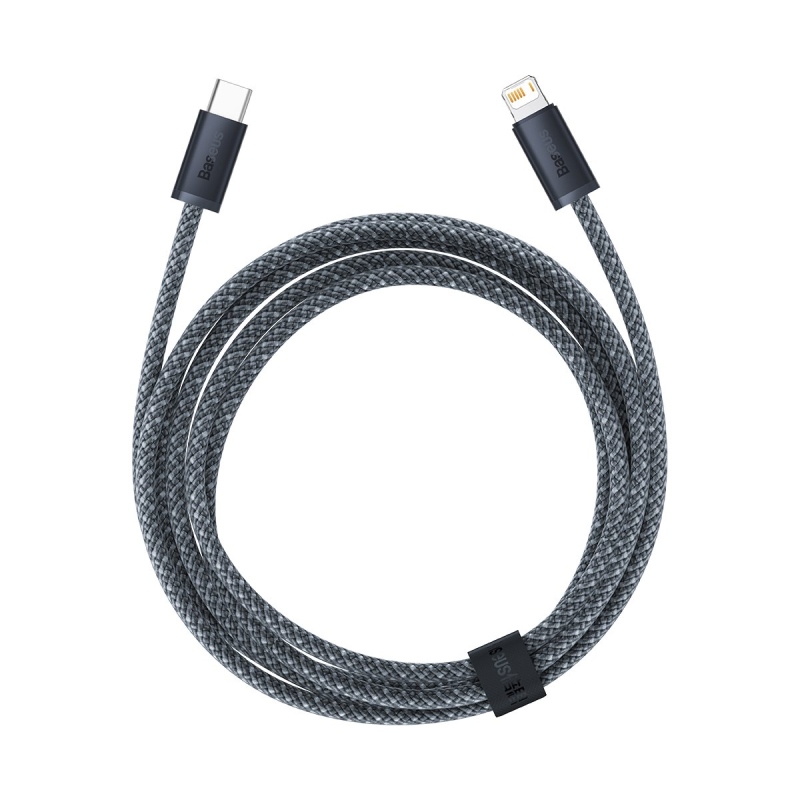 Baseus Dynamic Series Fast Charging Datový Kabel USB-C - Lighting 20W 2m Slate Gray