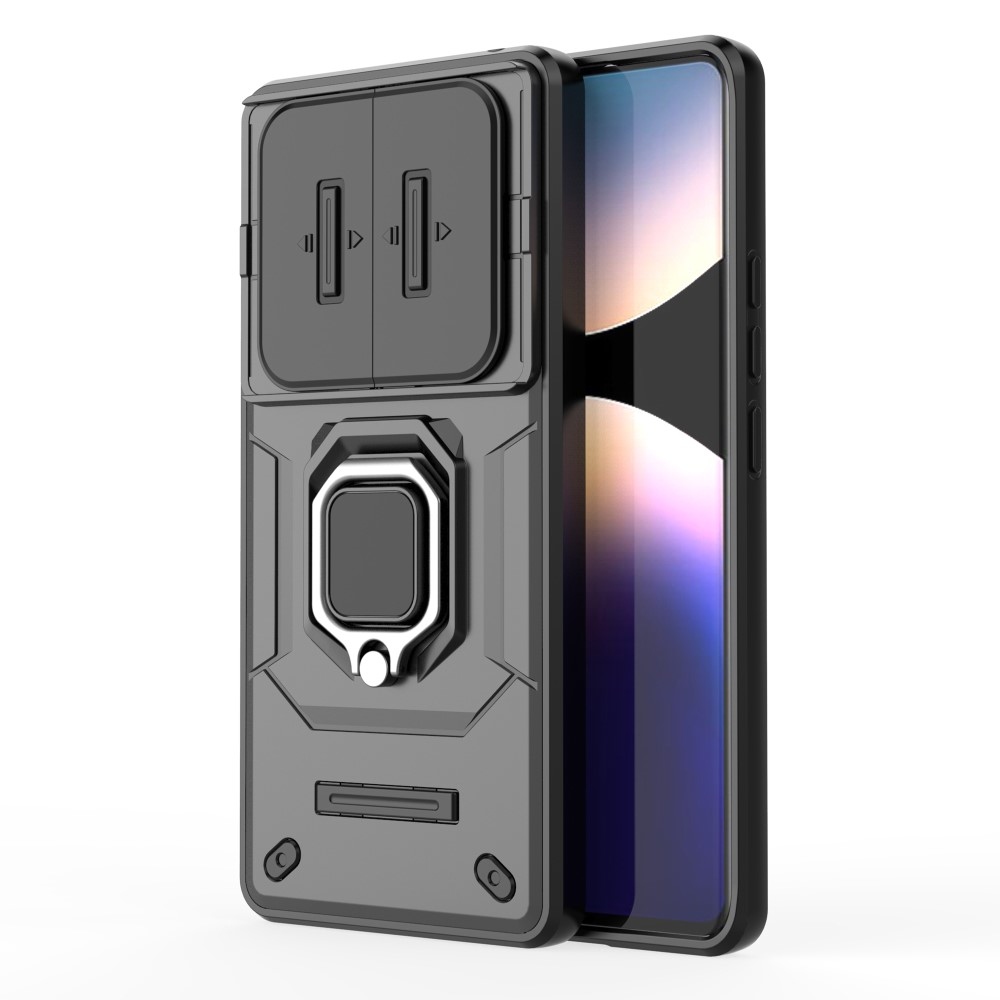 Lens odolný kryt na Xiaomi Redmi Note 14 Pro - černý