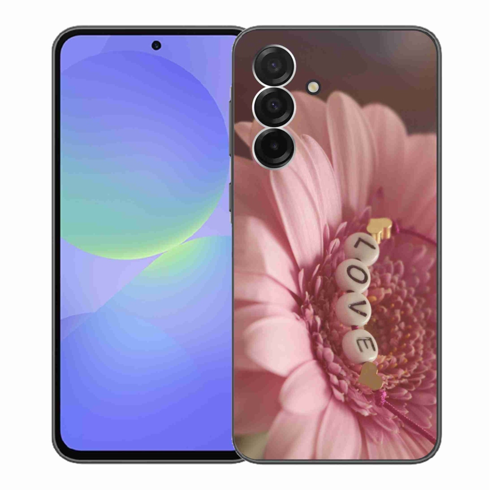 Gelový kryt mmCase na Samsung Galaxy A36 5G - přívěsek love