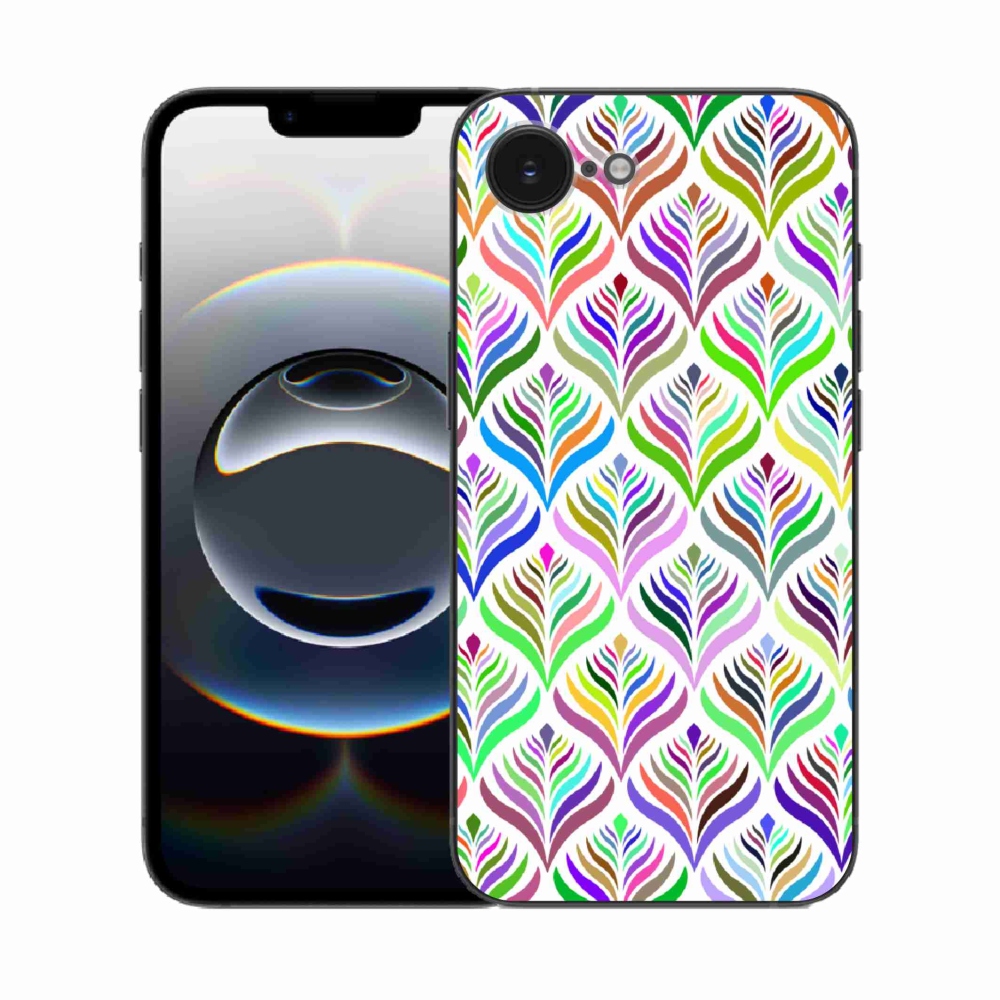 Gelový kryt mmCase na iPhone 16e - abstrakt 15
