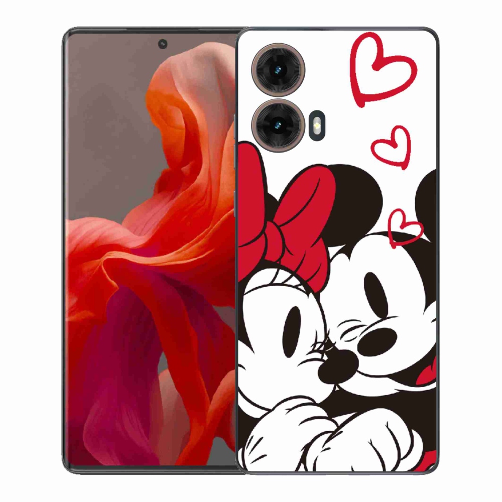 Gelový kryt mmCase na Motorola Moto G85 5G - minnie a mickey