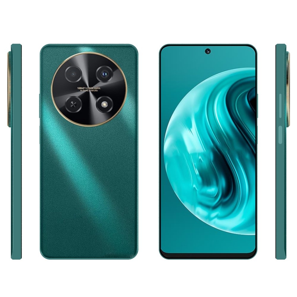 Průhledný gelový obal na Huawei Nova 12i - průhledný