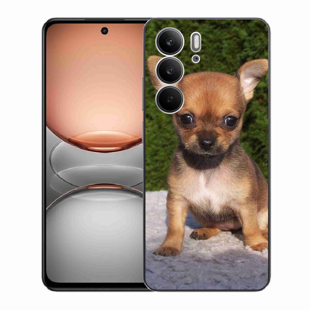 Gelový kryt mmCase na Realme C75 - čivava 3