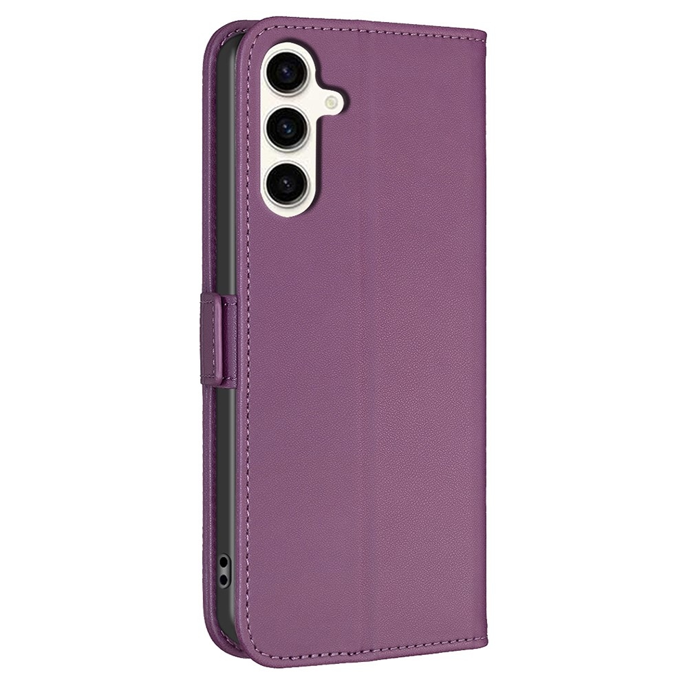 BNF knížkové pouzdro na Samsung Galaxy S24 FE - tmavěfialové