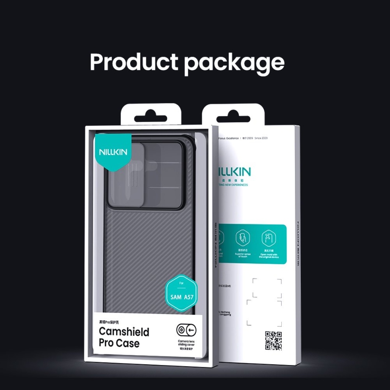 Nillkin CamShield PRO Zadní Kryt pro Samsung Galaxy A57 Transparent Black