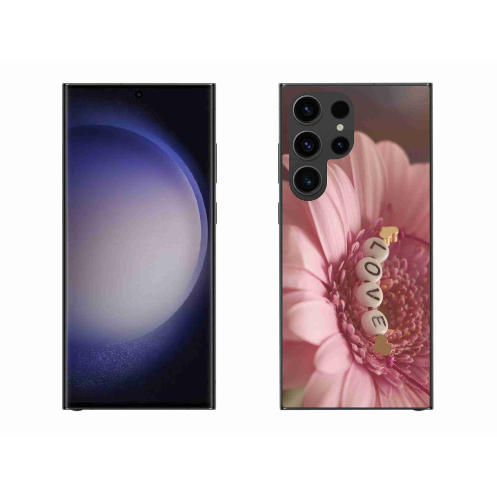 Gelový kryt mmCase na Samsung Galaxy S23 Ultra 5G - přívěsek love
