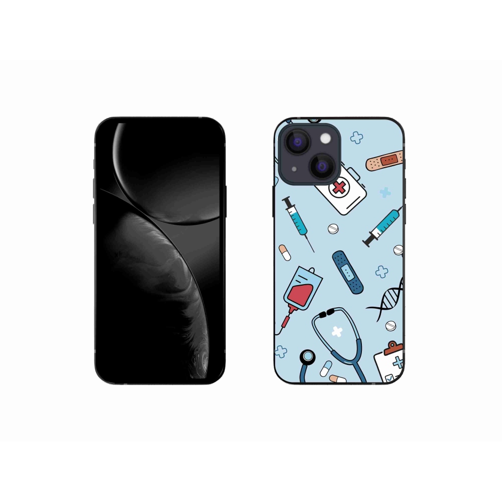 Gelový kryt mmCase na iPhone 13 mini - zdravotnictví 1