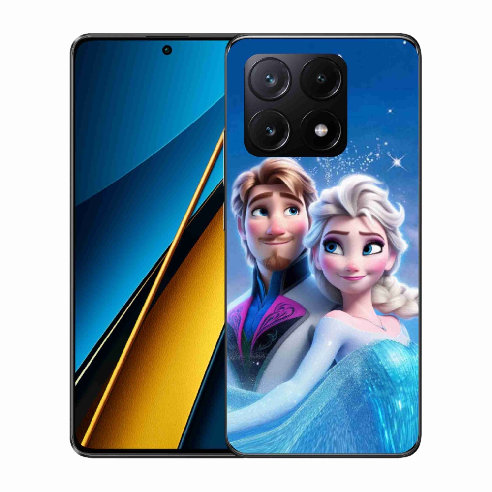 Gelový kryt mmCase na Xiaomi Poco X6 Pro 5G - ledové království 1