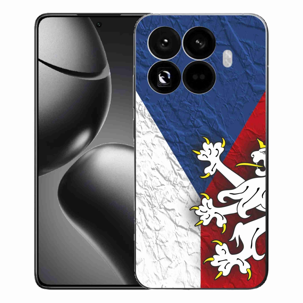 Gelový kryt mmCase na Xiaomi 15T Pro - česká vlajka 1