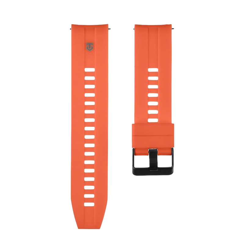 Tactical Quick Release Silikonový Řemínek 24mm Orange