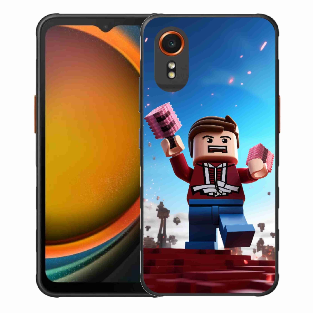 Gelový kryt mmCase na Samsung Galaxy Xcover 7 - roblox 2